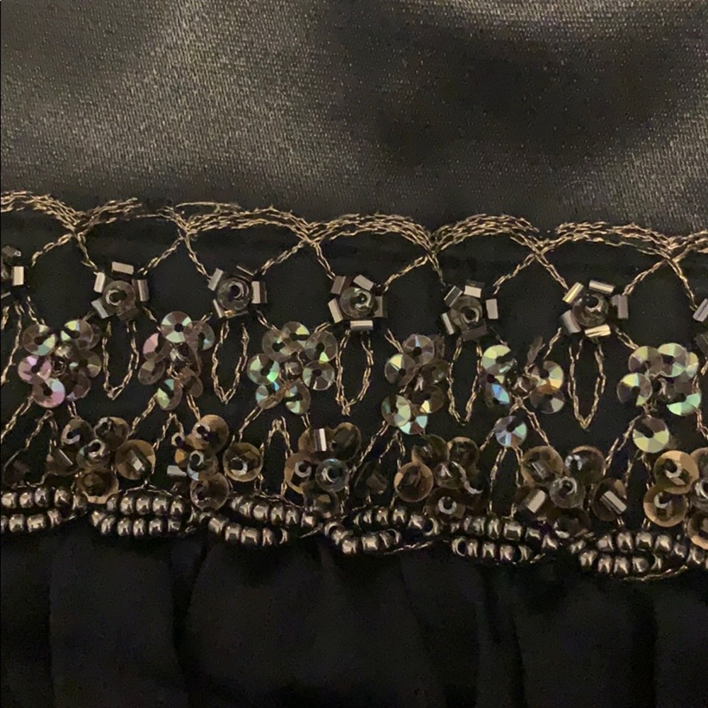 Maria Bianca Nero strapless silk bubble mini dress size L - Picture 3 of 6